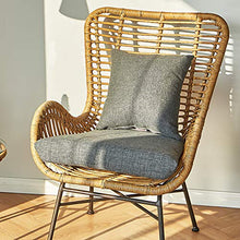 Set di Mobili da Giardino per Esterni, 3 Pezzi Set di Sedie in Rattan per Il Tempo Libero per Famiglie Mobili da Conversazione in Vimini per Tutte Le Stagioni per Giardino sul Retro