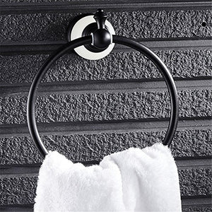 MBYW Portasciugamani Moderno Portasciugamani Elegante per Il Bagno di Moda Portasciugamani/portasciugamani/portasciugamani in Rame Anticato Nero Antico pensili per Bagno/Stanza da Bagno