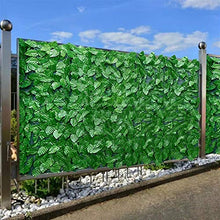 Hedge Recinto Privacy Rotolo, Foglia Artificiale Recinzione Da Giardino Setacciatura Rotolo Anti-ultravioletto Protezione Contro Lo Sbiadimento Privacy Parete Abbellimento Edera Pannello Da Giardino 0
