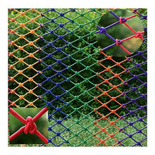WEIFAN Rete di Sicurezza per Bambini, telai per Arrampicata di Protezione Scala per Bambini Balcone Protezione anticaduta per Interni Rete Intrecciata in Corda di Nylon Colorata