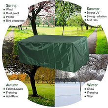 Gaoominy Copertura per Mobili in Tessuto Verde Copertura Antipolvere a Prova di Neve Copertura per Tutti Gli Usi Giardino Patio Sedia da Tavolo in Rattan Custodia Protettiva per Divano
