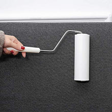 LLQM Bastoncino per Capelli, Rullo appiccicoso di Polvere, Carta Antipolvere può Essere Strappata in Diagonale, Spazzola per Rullo 16 cm, Feltro per Rimuovere peli e Polvere