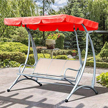 Solido Tenda Altalena Gazebo Baldacchino Impermeabile Esterna Solido Estivo Giardino Cortile Altalena Tenda