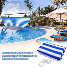 AITOCO Schermo per Recinzione Privacy, 3 'x 16'4"Parabrezza per Recinzione per Piscina, Portico, Patio, Balcone, ringhiera per Coprire Il Parasole, Resistente ai Raggi UV, Resistente alle intemperie