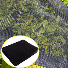 JH1 Rete ombreggiante Ombra Nera del Sole Panno di Maglia per La Pianta, Premio Polietilene Tessuto Blocco UV con Occhielli E Corda, 34 Dimensioni (Size : 2×10m)