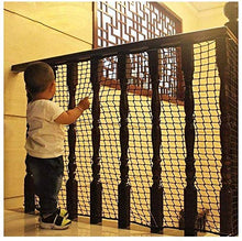 Protective net decoration / Appendere i vestiti in nylon nero netto Stair anticaduta Net balcone recinto Child Protection Net Net Net Calcio decorazioni Net Net Ristorante Bar netti a soffitto
