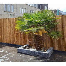 Balcone Protezione Schermata di Privacy del Recinto Realizzato in Legno di bambù Puro al 100% Fonte di Ombreggiatura Collegare con Fili Resistenti alle Intemperie