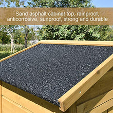 WMQ Capanno da Giardino, capanno da Giardino in Abete Cinese, armadietto da Giardino Impermeabile per Attrezzi da Giardino con Porta con Serratura