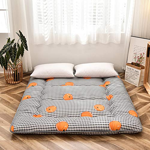 Z&HA Giapponese Piano Materasso futon, Tatami Tappetino Portatile materassino da Campeggio Bambini Sleeping Pad Pieghevole Roll Up Piano Lounger Divano Letto,a,180 * 200cm
