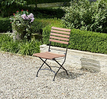 greemotion Sedia Pieghevole in Legno, Borkum nel Set da 2 Pezzi, in Legno di Acacia, 58 x 45 x 89 cm, 126993