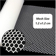 Recinzione Giardino Rete economica del giardino che recinta il recinto di filo di plastica 1.2cm Cuttable resistente alla trazione del foro della maglia usato per la recinzione animale temporanea