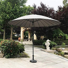 Ombrellone Parasole, ombrellone, Ombrello Esterno Giardino Ombrellone Ombrellone for Terrazza/terrazza/Balcone/Tavolino (Color : Smoke Gray)