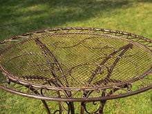 Nostalgia Tavolo da Giardino Tavolo da Ping-bistrot del Ferro 13kg Stile Antico
