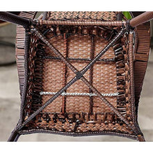 HLZY Tavolo in Vimini in Rattan mobili in Patio e Set Sedia, Set di mobili da Giardino in Rattan Tavolo e sedie del Patio Set tavolino da caffè con Conversazione tavolino da caffè