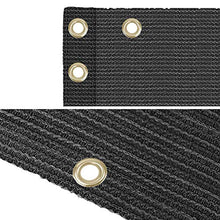 Balcone Scudo UV Protezione Privacy Schermo Copertura per Backyard Deck Patio Balcone Recinzione Piscina Porco Railing 3 x 16ft Nero