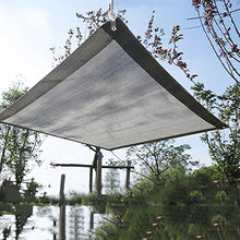 Rete ombreggiante Panno Leggero Sunblock con Gommini, Maglia da Sole Resistente al 90% Ai Raggi UV per Pergola Esterna, Grigio (Size : 2mX6m)