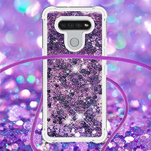 Cover in silicone TPU per LG K51 (viola)