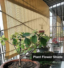 Telo Ombreggiante Telo da Vela Beige per Esterni, Rete per Protezione Solare Ispessita con Occhielli Staccabili, Telo in Rete con Protezione Solare al 90% per Patio/Giardino/Pergola/Gazebo