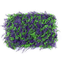 Pannelli di siepi artificiali in plastica verde edera recinzione per casa, giardino, decorazione da parete, 40 x 60 cm