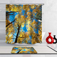 LIYAN Combinazione Bagno. Immagini Chiare E Colori Vivaci Rendono Il Tuo Bagno Pieno di Vita. Accessori da Bagno. Foresta d'Autunno.