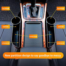 Mavis Laven Scatola portaoggetti Seggiolini Auto multifunzionali Scatola portaoggetti con Cucitura Organizer Accessori Interni automobilistici [conducente Nero](Main Driver)