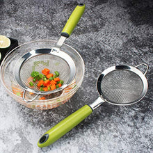 UPKOCH Filtro in Acciaio Inossidabile a Maglia fine Filtro per schiumarola colino setaccio Cucchiaio Filtro Filtro zuppa Filtro attrezzo da Cucina 14 cm