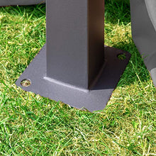 Gazebo da Giardino 3x4 m con Telo Impermeabile da ca. 180g/m² - 4 pareti Laterali Grigio Chiaro