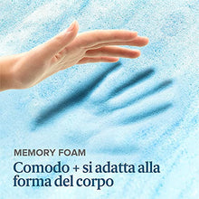 ZINUS Coprimaterasso Swirl Gel in memory foam rinfrescante | Raffreddamento, design del flusso d'aria | Anti-pressione | 80 x 190 cm | Certificato OEKO-TEX | Per materasso, letto, divano