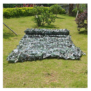 STTHOME Rete Ombreggiante Maglia Parasole Rete Mimetica Camouflage Camouflage Net/for Camping Hide Forest Hunting Decorazione di Natale di Halloween più Dimensioni (Size : 6 * 8m)