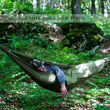 LATTCURE Amaca da Campeggio con Rete Zanzariera Ultra Leggera in Nylon con Zanzariera Cerniera 260 x 140 cm Fino a 300 kg con Cinghie e Moschettoni