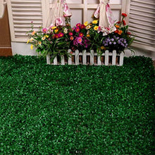 YNFNGXU Pannello a siepe Artificiale, Screening di Recinzione privata in Legno di edera Verde, Decorazione da Parete for Esterni da Giardino Indoor 40x60cm