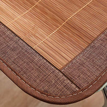XHNXHN Nature Bamboo Square Summer Cool Chair Pad Cuscino per Sedile per Ufficio Divano per Auto Ristorante Raffreddamento Cuscini per sedie da Pranzo K 18x18In * 2