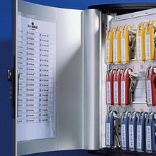 Durable 196623 Key Box Code 36, Cassetta Portachiavi con Combinazione, Capacità 36 Chiavi, 302 x 280 x 118 mm, Argento Metallizzato