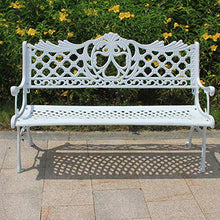 Ghisa Da Giardino Panche Da Cortile,metallo Telaio In Acciaio Portico Panchine Decorative Con Braccioli,all'aperto Parchi Terrazzo Prato Che Possono Ospitare 2-3 Persone,panche Per Il Tempo Libero
