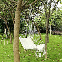 KU Syang Amaca in Stile Nordico Sicurezza Appeso Amaca Sedia Altalena Sedia da Esterno Coperta Appesa Seggiolino da Giardino per Bambino Adulto