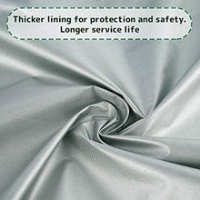 Coprisedile per Altalena da Giardino a 3 Posti, Impermeabile, 164x114x15cm, Colore: Verde (Altalena Non Inclusa)