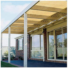 CXF Rete ombreggiante, Ombra del Pannello, Paralume in Tessuto Parasole Panno Bordo Nastrate con Paralume Grommets Sun-Block Maglia for Pergola Copertura della Volta (Size : 2x4m)