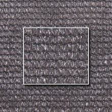 Cool Area Tenda a Vela Rettangolare 2.5 x 4 Metri Protezione Raggi UV, Vela Ombraggiante Resistente e Traspirante per Giardino Balcone Terrazza, Colore Grafite