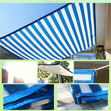 SHDT Encrypt Balcone Isolamento Termico Giardinaggio Sunblock Ombra Stripes Netto con Acciaio Inossidabile Kit, Il 95% di Ombreggiatura Tariffa per Il Fondo Patio Giardino All'aperto,2 * 2M