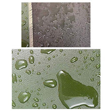 MTYLX Telo Multiuso per Esterni ， Telo, Impermeabile con Occhielli Telo in Telo Resistente Agli Strappi Protettivo per Mobili da Giardino, Piscina, Auto, Camion 17 Dimensioni 550G / M²,Verde,2X4 M