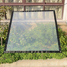 zhoufeng Telone Impermeabile Trasparente Film telone baldacchino Uccello di Prova del Parabrezza Succulente Garden PE Raincoat Strumento Panno Isolante Shed antigelo (Colore : 2X3m)