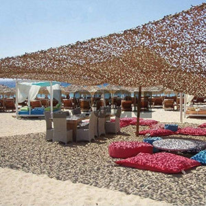 AWCPP Camo Reteting Shading Net Desert Desert Camouflage Net | Shading Net Oxford | per la Decorazione Del Parasole Caccia Dei Ciechi,Desert Camo,2 * 3 M