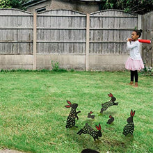 Decorazioni di Pasqua, pali da giardino di Pasqua Decorazione artistica da giardino a forma di coniglietto in acrilico Sagoma di animali Sagoma di coniglietto per prato Decorazione da giardino