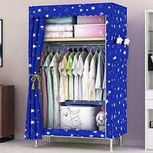 Armadio ZGB Spring Tessuto Acciaio Bold di Rinforzo stoccaggio Semplice Economico Moderno di assemblaggio Individuale Pieghevole (Colore : #7)