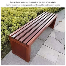 Terrazza panchina da Giardino panchina da Giardino, all'aperto Panca in Metallo massello per 2-3 Persone, Sedia per Veranda da Esterno Resistente alle intemperie Mobili da Ponte/Ingresso