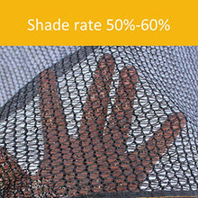 KDDEON Rete Ombreggiante per Piante Succulente,Panno Ombreggiante Traspirante Resistente Ai Raggi UV,Ombreggiante 50% -60%,Rete Telo Ombra per Giardino/Balcone/Domestico/Serra (2x3m/6.6x9.8ft)