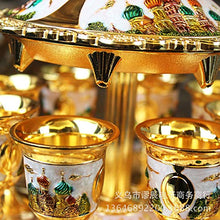 JIXIN Dispenser E Supporto in Vetro, Erogatore di Colpi A Sei Vie, Erogatore di Colpi da Barra, Erogatore di Cocktail