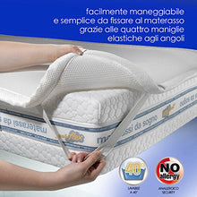 Goldflex - Traspiro Air Fresh Topper Coprimaterasso Ultra Traspirante, Fa Circolare Aria, 160x190 Matrimoniale Lavabile Anallergico Certificato Antidecubito Dispositivo Medico