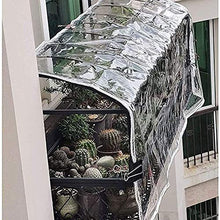LXHONG Tela Cerata in PVC con Anello di Tenuta, Copertura di qualità Premium con Occhielli, Panno da Giardino per Coperture per Piante 450 Gr，Personalizzabile (Color : Chiaro, Size : 4x8m)