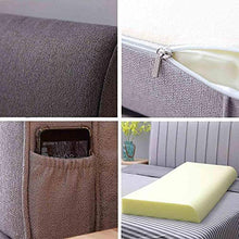 WEHKJIYT Cuscini Testiera Letto Pad, Lino di Cotone Sentirsi A Proprio Agio Spugna Ad Alta Resilienza Abbellisci La Testiera-90x58x10cm_Un